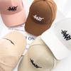 New American Baseball Cap Men and Women Fashion Sun Hat Showing Face Letters Korean Version Soft Top Embroidered Baseball Cap Hat
