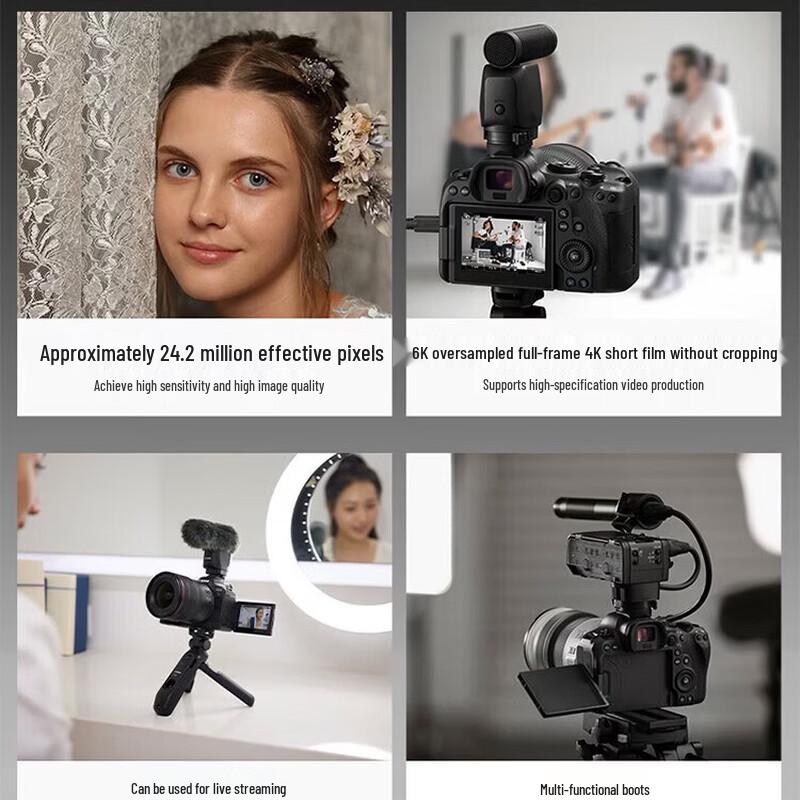 Canon EOS R6 Mark II Mirrorless Camera Kit (CN Version)