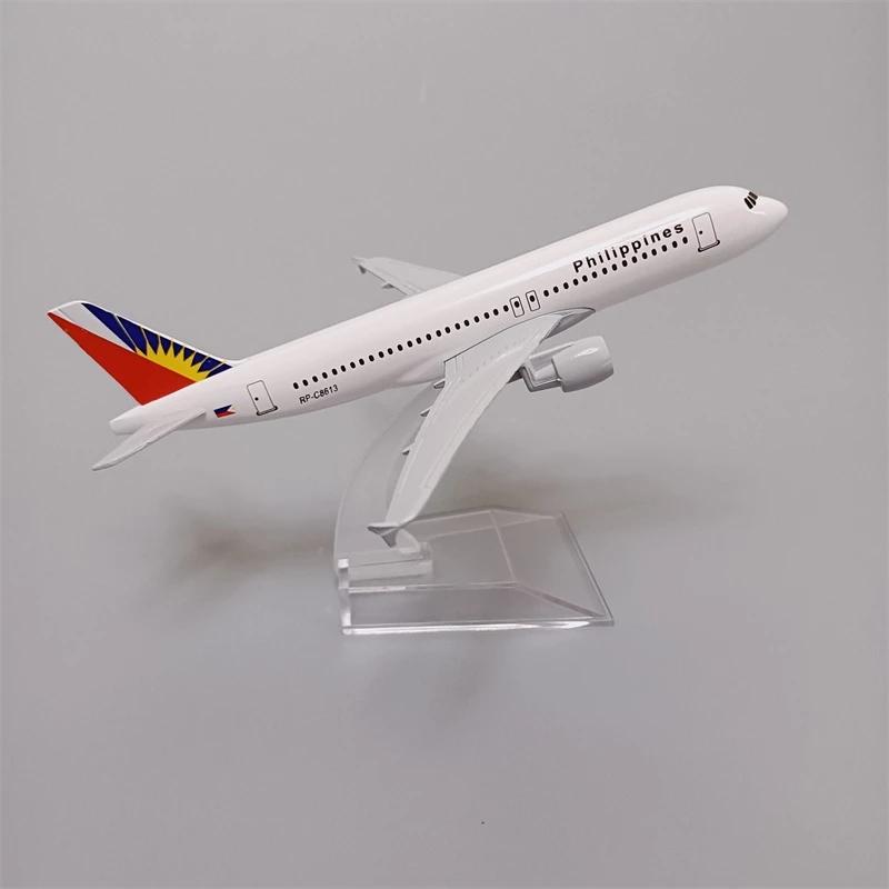 Decorate Airplane 16cm for Philippines Air Aeroplane Model Airbus A320 Airplane Metal Alloy Diecast Airplane for Collection Gift