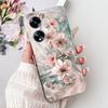 For OPPO F23 Case CPH2527 Cover Fashion Marble Flower Soft Slim Silicone Back Cover on OPPO A98 A1 5G CPH2529 OPPOF23 Phone Case