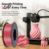3D Printing Filament Silk PLA Printer Filament 1.75mm 1kg Spool for FDM Printers Shiny Metallic DIY Ornaments and Models Smooth Output