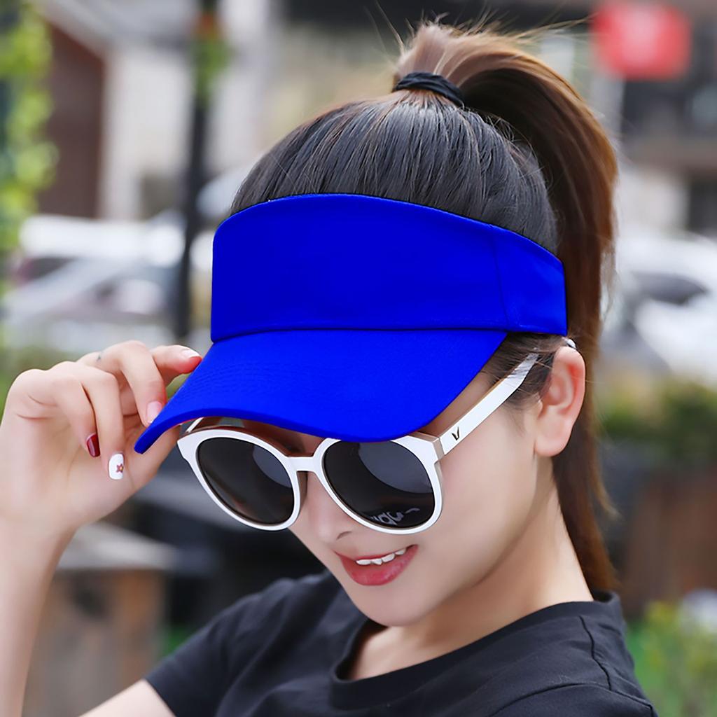 Pure Cotton Summer Sunshade and Sunscreen Empty Top Hat