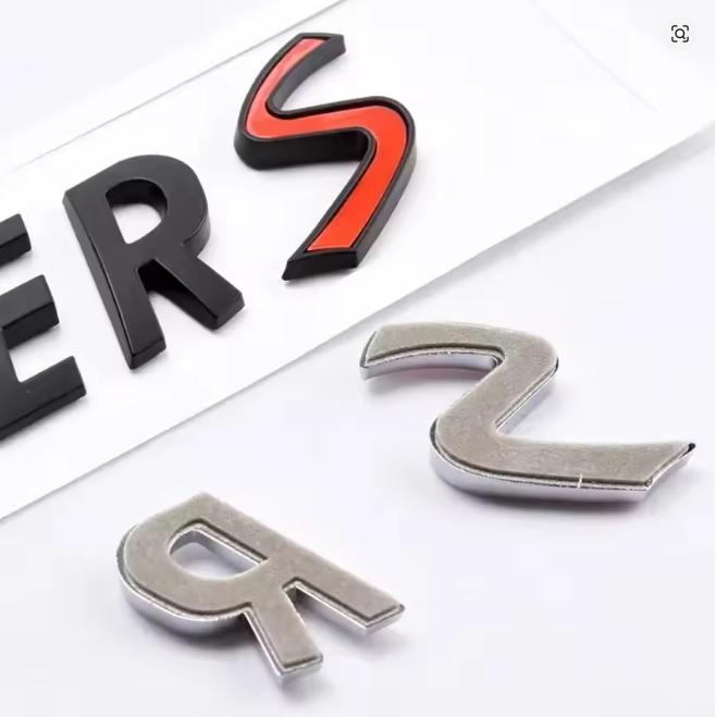 3D ABS MINI Cooper S Bakluckeemblem Badge Bagagelucka Logotyp Dekaler Klistermärke För Mini Coopers R50 R52 R53 R56 R57 R58 R60 F55 F56