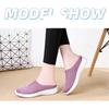 Women's Oversized Cloth Shoes, Breathable Fly Woven Shoes, Soft Soled Casual Shoes