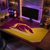 Brisbane Broncos Pattern Mousepad Anti?Slip Rubber Desk Pad For Gaming Working Desktop Decoration