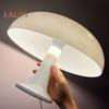 Lampă de masă cu ciuperci Lampă de noptieră cu LED, strălucire moale, temperatură de culoare reglabilă, decorativă, modernă