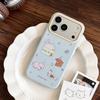 Children's fun baby elephant ins wind applicable 17 mobile phone case iphone16pro cartoon 15 soft 13 creative fresh 14 soft cover