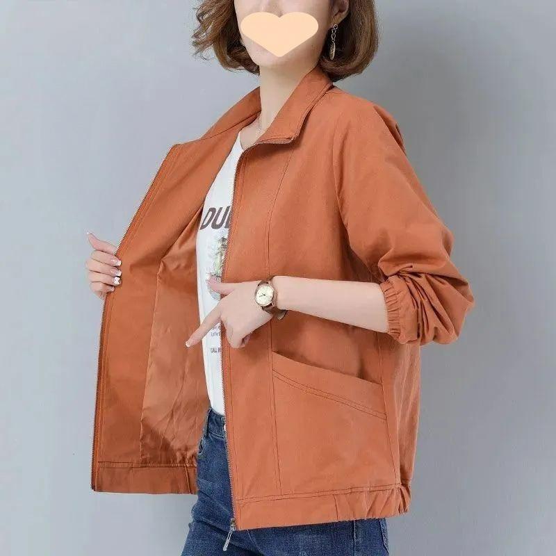 Spring and Autumn Double-layer Casual Ladies Short Jacket Western Style Loose All-match Spring Top