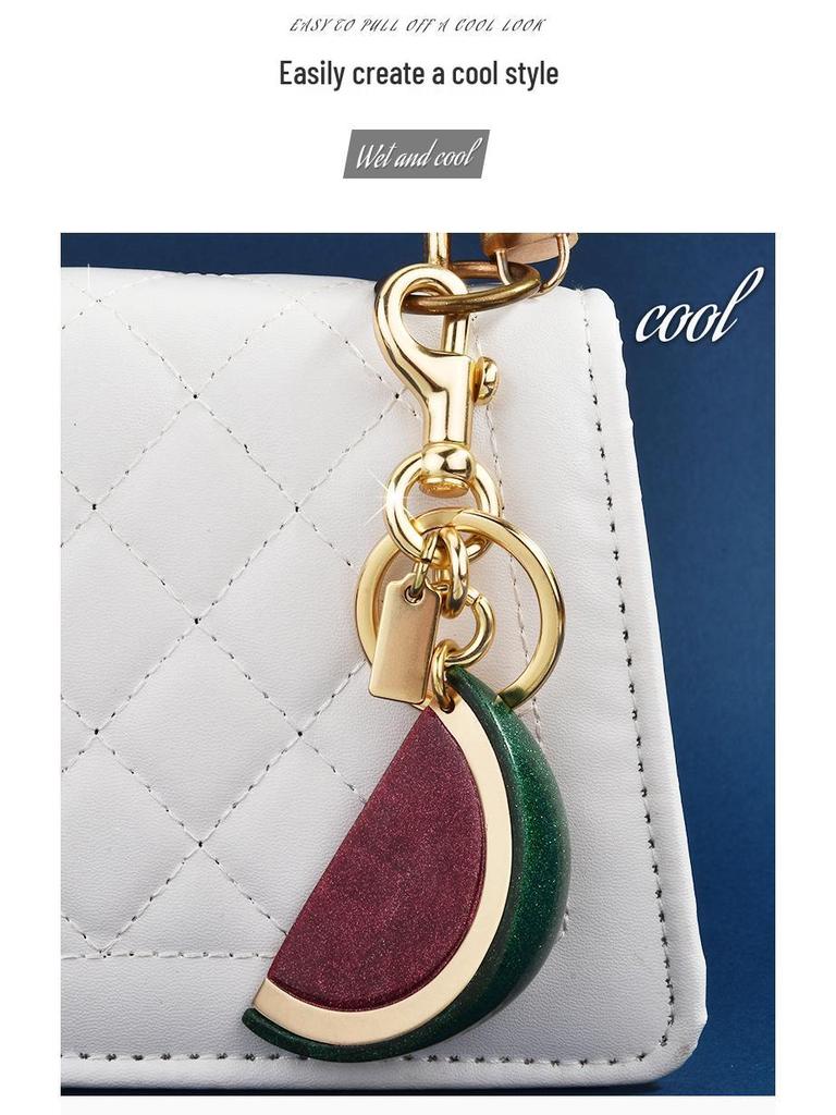 Exquisite Women's Watermelon Pendant Keychain Bag Charm