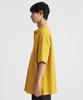 Keontempoleolieokauncheu Waffle Texture Oversized Polo Shirt Mustard [Men'S]
