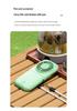 Dual-Use Portable Folding Neck Fan: Handheld, Desktop, Low Noise, Strong Wind, Outdoor-Friendly.