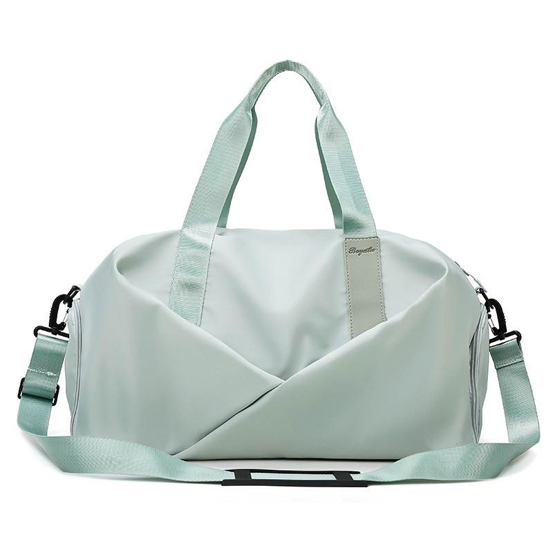 Women's Large Capacity Travel Tote: Carry-on, Luggage Storage, Sports, Fitness, Casual Travel Bag