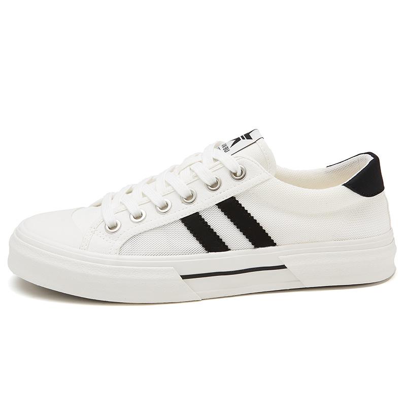 New Summer Men's Shoes Fashionable and Versatile Men's Cloth Shoes Comfortable Mesh Breathable Low Top Casual Shoes