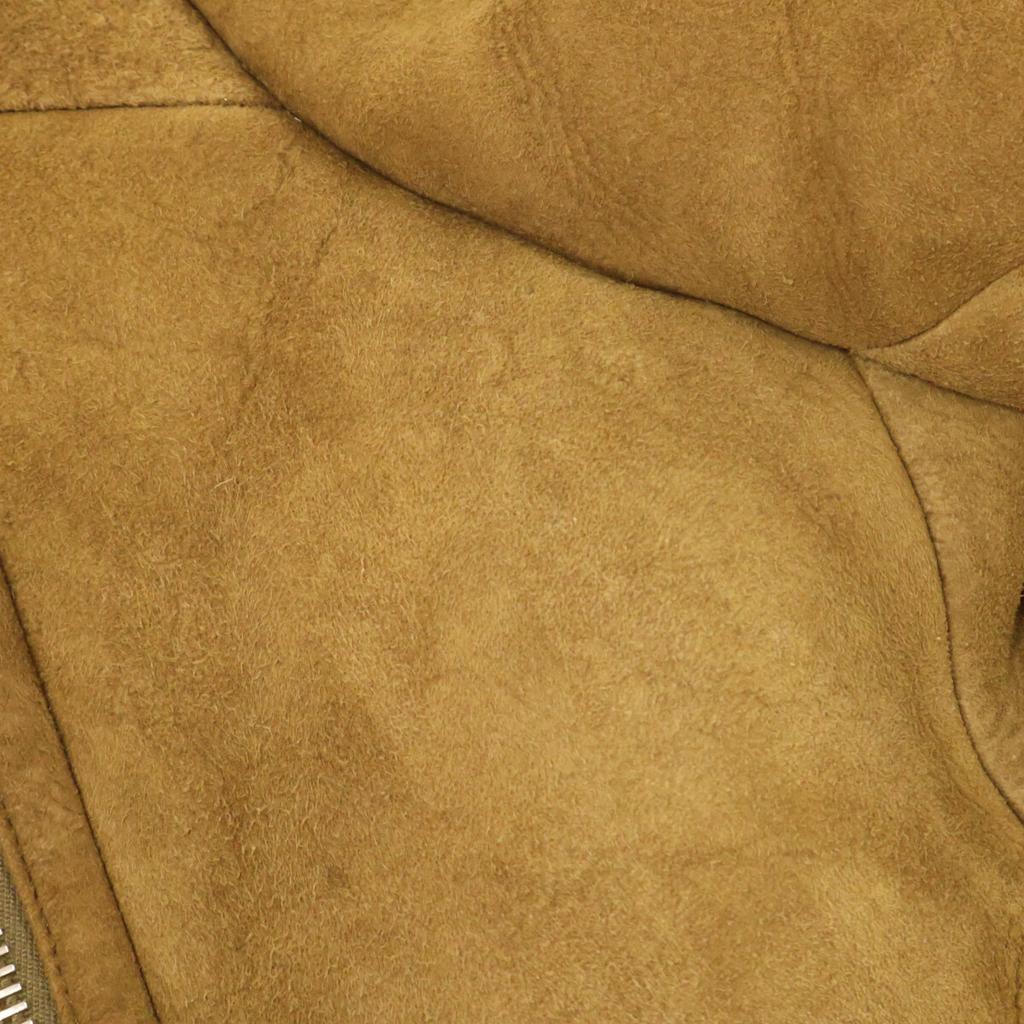 ACNE STUDIOS 12AW velocite Mouton Rider's Jacket Jacket 34 BrownUsed