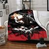 1pc The Witcher Soft Comfortable Blanket Digital Print, All Season Multipurpose Knit Fabric Bedding, Office, Sofa Home Decor Blanket