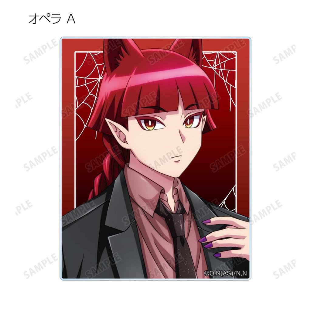 Welcome to Demon Original Illustration Black Coordinate Trading Acrylic Cards Box of 12 School! Iruma-kun Ver.