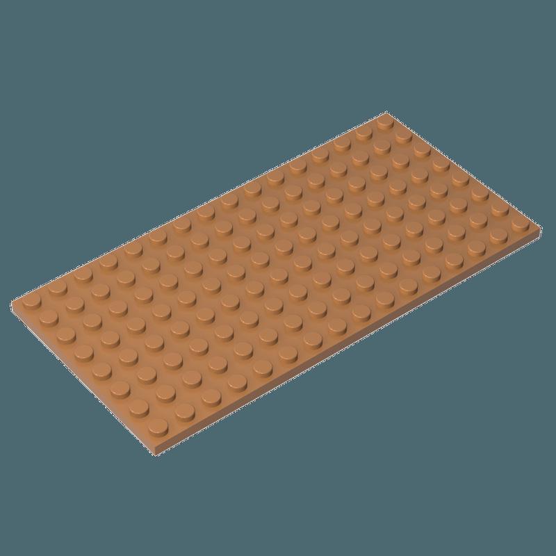 50g Small Particle Building Blocks: 8x16 Thin Plate Brick Accessories