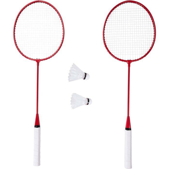 Donnay Badminton Set Complet - Raquette De Badminton pour 2 Joueurs - avec Volant et Filet Exterieur - Idéal pour Jeux Exterieur169