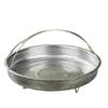 Stainless Steel Multi-Cooker: Steamer, Drain Basket, Rice Sieve, and Pot with Handle