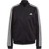 Adidas Solid Logo Stripe Print Two-Piece Set Women Sets Black GM5534