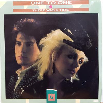 7inch Record ONE TO ONE  There Was A Time 2588577 WEA 1985 Canada Pop Used