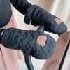 Cartoon Bear Baby Stroller Gloves Toddlers Pram Mittens Windproof Wear-resistant Hand Warmer for Outdoor Activities