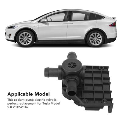Car 3-Way Cooling System Coolant Water Pump Valves Actuator Compatible For Model S/X 600738400B Replacement Accessories