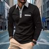 Polo da uomo con colletto rovesciato, manica corta, casual estiva, slim fit, camicie da abito con bottoni, polo classiche da golf