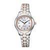 KM4-139-93 Women's Watch, Solar-Tech, Business, Analog, Arabic Numerals, Date and Second Hand, Silver, Gold, Silver