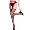 Shiny Stretchy Striped Stockings Lace Suspender Stockings For Women