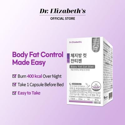 Spalacz tłuszczu i odchudzanie Dr.Elizabeth's Body Fat Burner & Slimming Body Fat Cut Xanthigen 1 pudełko/18 g(600 mg*30 szt.)