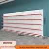 Multi-Layer Island Display Rack for Supermarkets, Convenience Stores, Pharmacies, Stationery, and Snack Shops