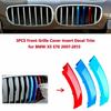 Front Grille Grill Cover Strips Clip Trim For BMW X5 E70 Accessories 2008-2013