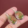 Unakite Earrings Genuine Gemstone Earring 925 Sterling Silver Earring Handmade Jewelry Latest Design Earring Gifts For Wife Wedding Jewelry