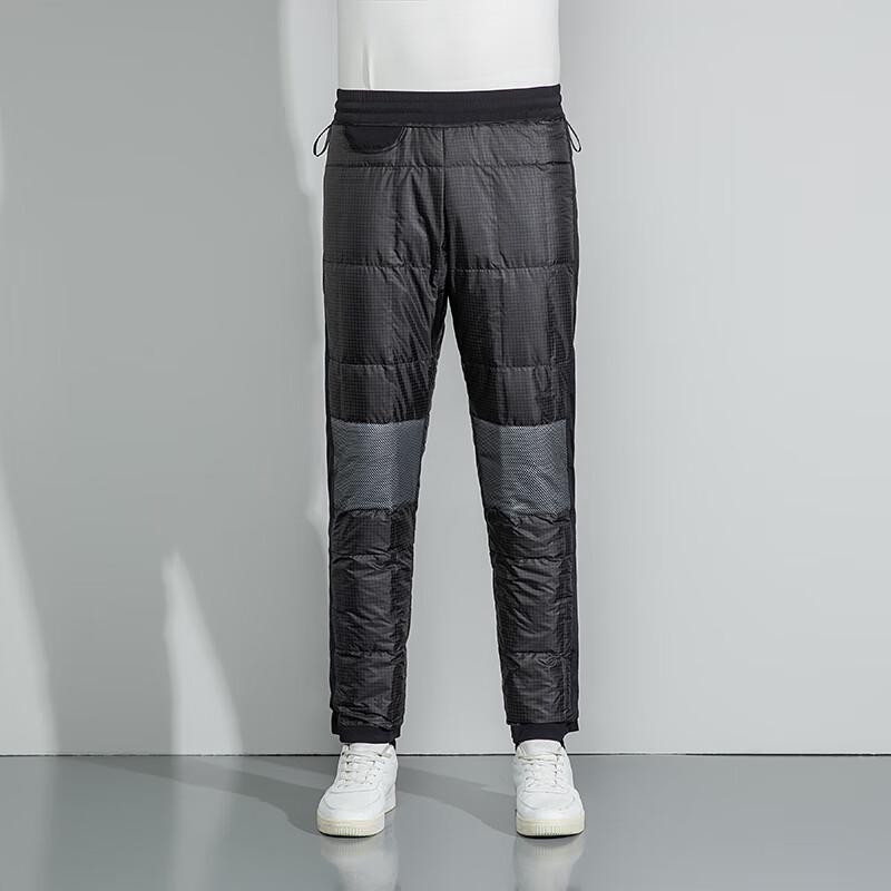 Fengmao Men's Goose Down Straight-Leg Winter Outdoor Pants FMYG2010