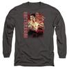 Bruce Lee Unisex Adult Fury Long-Sleeved T-Shirt