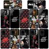 For Samsung Galaxy S24 S23 iPhone 16 15 14 Xiaomi Redmi Note 13 12 11 8Plus 9 Pro Max X XR Phone Case Naruto Akatsuki Itachi Uchiha OPPO Huawei Cover