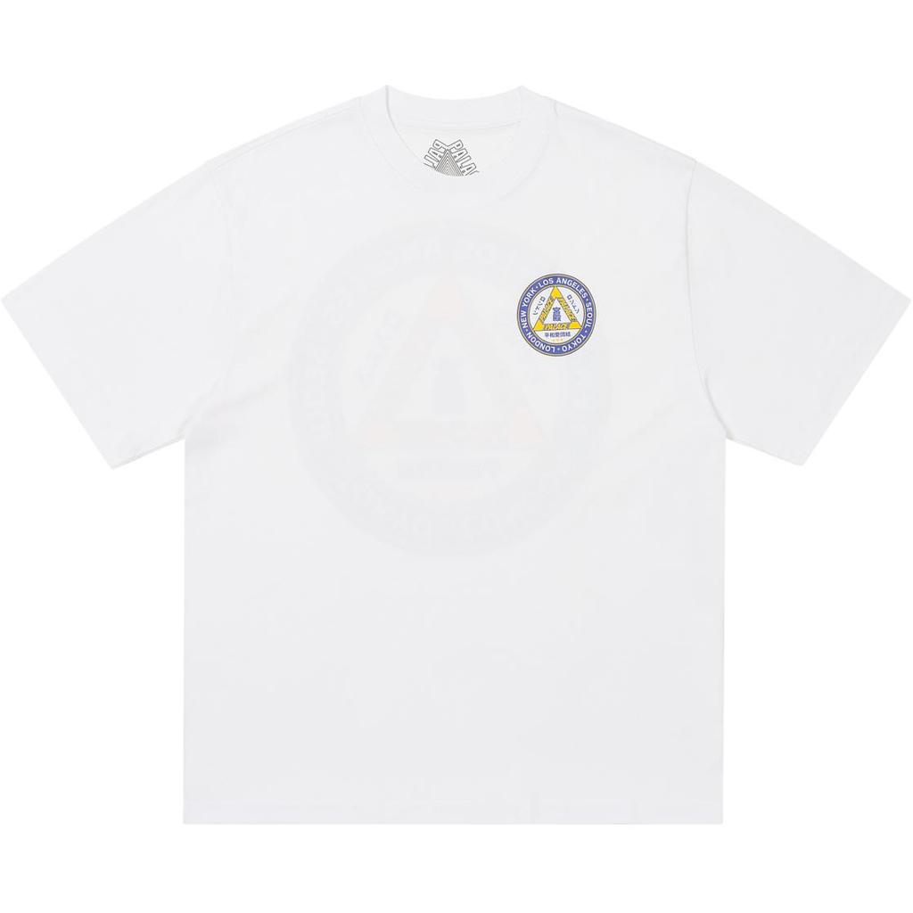 Palace Hi Ya T-Shirt White Unisex Tops P27TS133