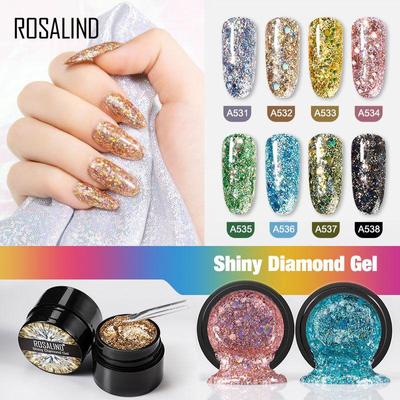 Nail Gel Polish Shiny Platinum Nails Art For Manicure Poly Gel Base Coat Primer Varnishes