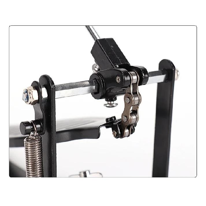 1 Stück einzelnes Fußpedal mit Trommelwollschlägel, Einzelkettenantrieb, Schlaginstrumente, Ersatz für Schlagzeug-Musikliebhaber