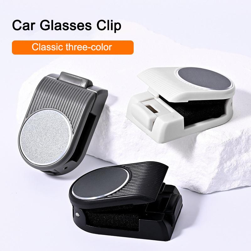 Car Sun Visor Glasses Clip Sunglasses Storage Holder For Honda Accord Civic FIT Insight CRV Jazz HRV CRZ City Vezel Pilot Type-R EB1