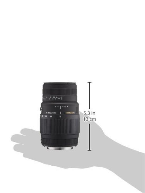SIGMA DG MACRO Telephoto Zoom Lens for Canon 509279 70-300mm F4-5.6 (Full-Frame Compatible)
