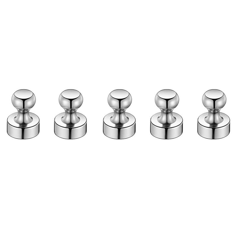 5/10pcs Strong Magnetic Nails Refrigerator Magnet Kitchen Hoto Wall Message Board Magnetic Stickers Office Blackboard Decor