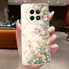 Phone Case For Realme 12 5G 12X 5G 13 5G C65 Protective Cases Realme Narzo N65 70X Capa Flower Butterfly Soft Silicone TPU Cover