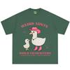 Aunt Goose Funny Duck Meme T Shirt Unisex Unisex Harajuku Fashion Tshirt Summer Shortsleeved Loose Casual Aesthetic Trend Tshirts