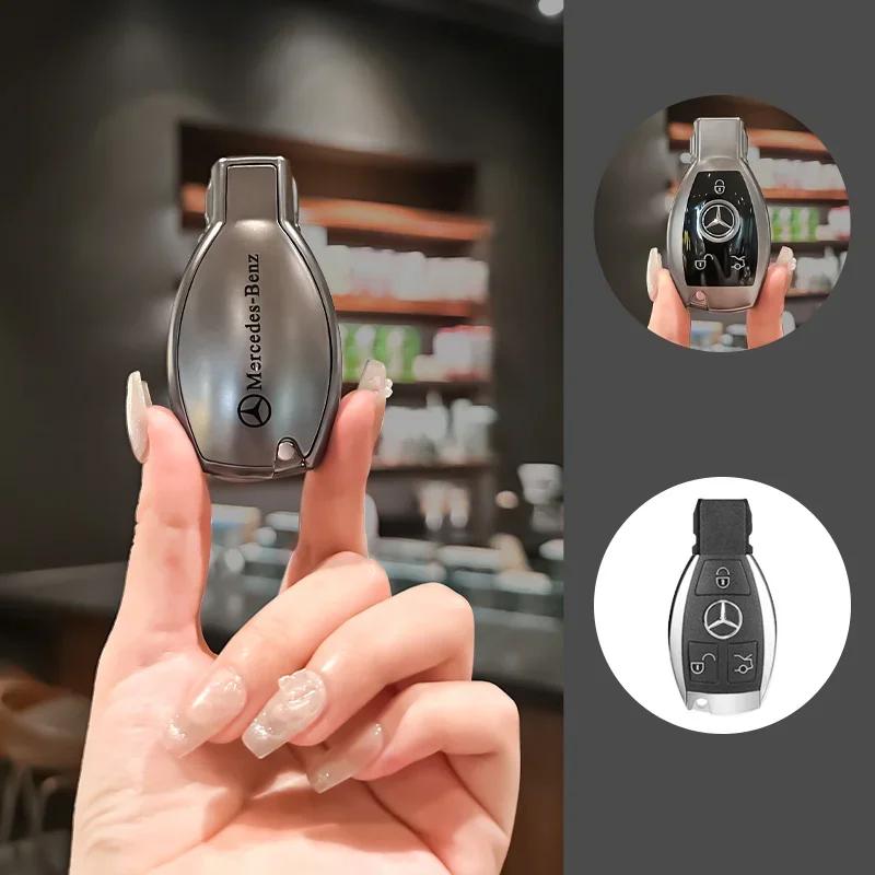 

GLC GLB TPU Car Remote Key Case Cover Protector Shell For Mercedes Benz A C E S G Class GLA CLA GLK GLC W204 463 176 251 205 Ac