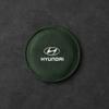 New Car Cup Holder Pad PU Leather Slot Non-slip Coaster Mat For Hyundai Tucson 2021 Accent I10 I20 Kona Getz Solaris I30 Creta