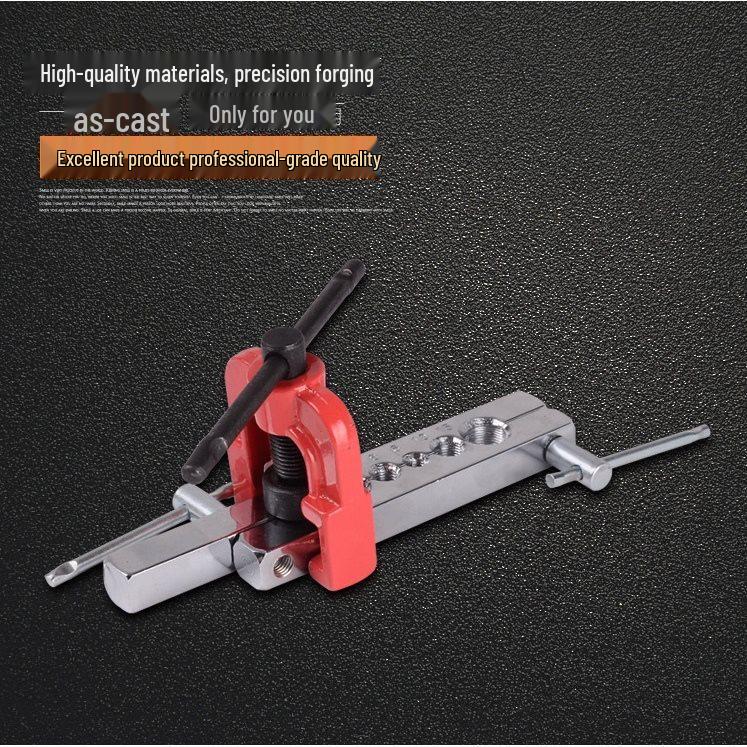 Flaring Tool Set for Brake, Copper, Air Conditioner, Refrigerator Pipes - Includes Expander & Riveting Tools, Free Shipping