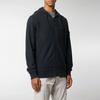 Stone Island Full Zip Hooded Sweatshirt With Sleeve Badge Autumn Men sweatshirt Blue 731564220-V0020