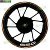 For Z650 Z 650 motorcycle accessories 17 inch front and rear wheel decals fairing hub reflective rim stripe sticker decoration